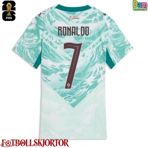 Portugal Cristiano Ronaldo #7 Bortatröja Dam VM 2026 Kortärmad
